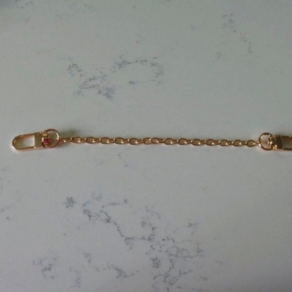 Swivel Hook Chain Extender for Louis Vuitton Bag Wristlet Extension 8in …